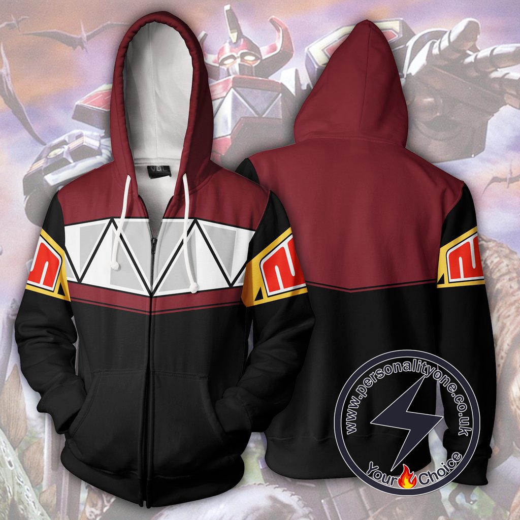 Power Rangers Hoodie - Megazord Mighty Morphin Jacket